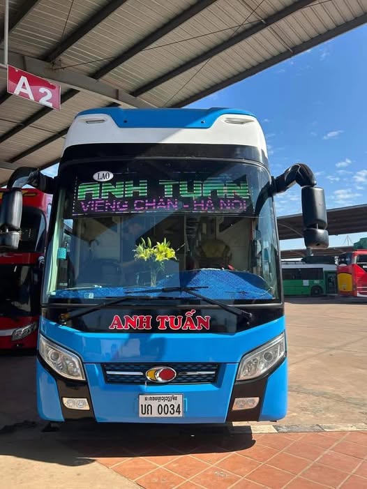 Nhà xe ANH TUẤN Hà Nội đi Viêng Chăn Lào